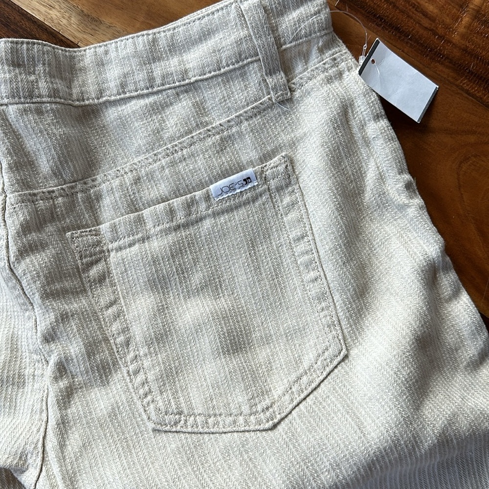 NWT Joe’s Jeans‎ Wheat Weekender Cotton/linen blend Pants 29